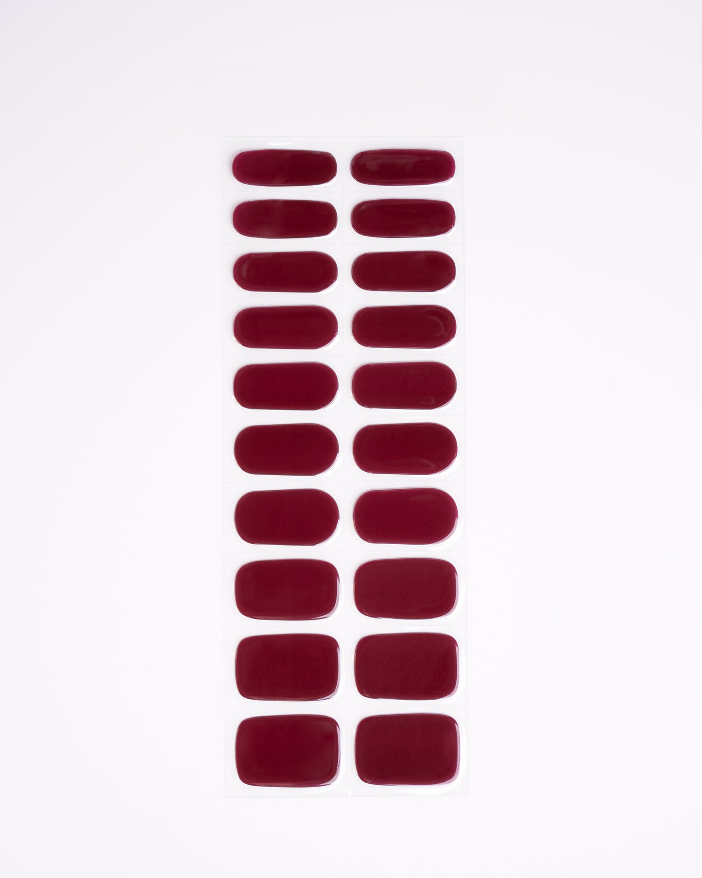 Glossy Gel - Burgundy Bliss - Gel Límmiðar