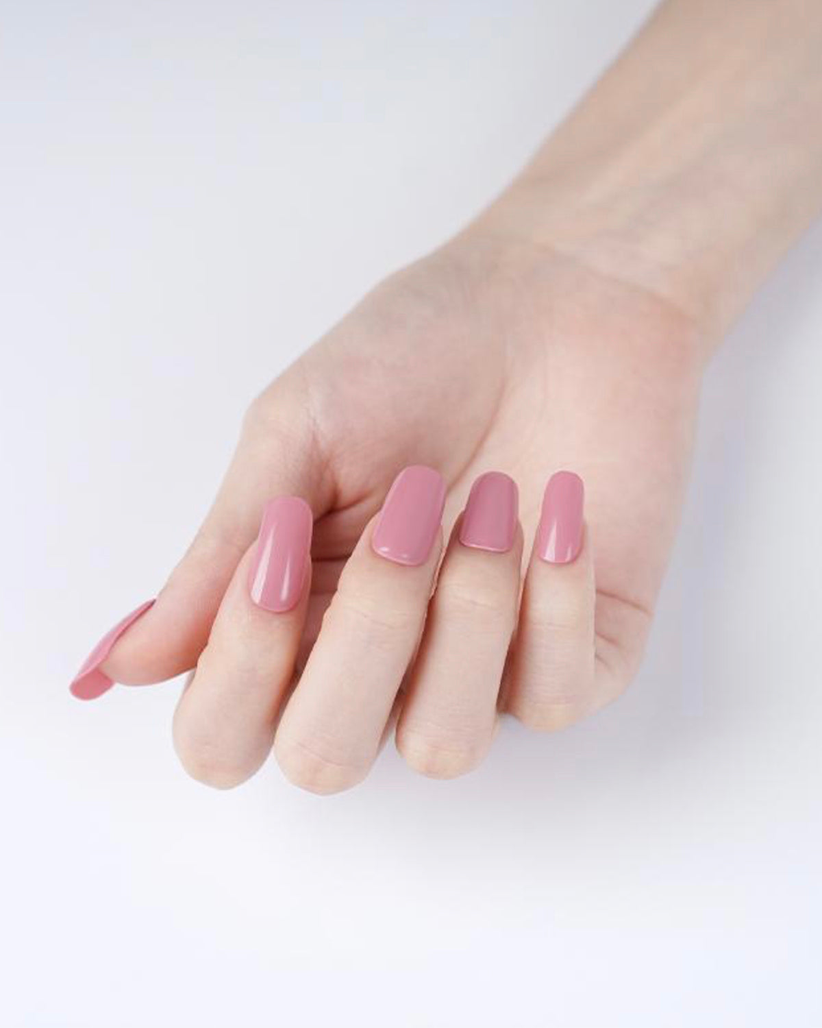 Glossy Gel - Dusty Rose - Gel Límmiðar
