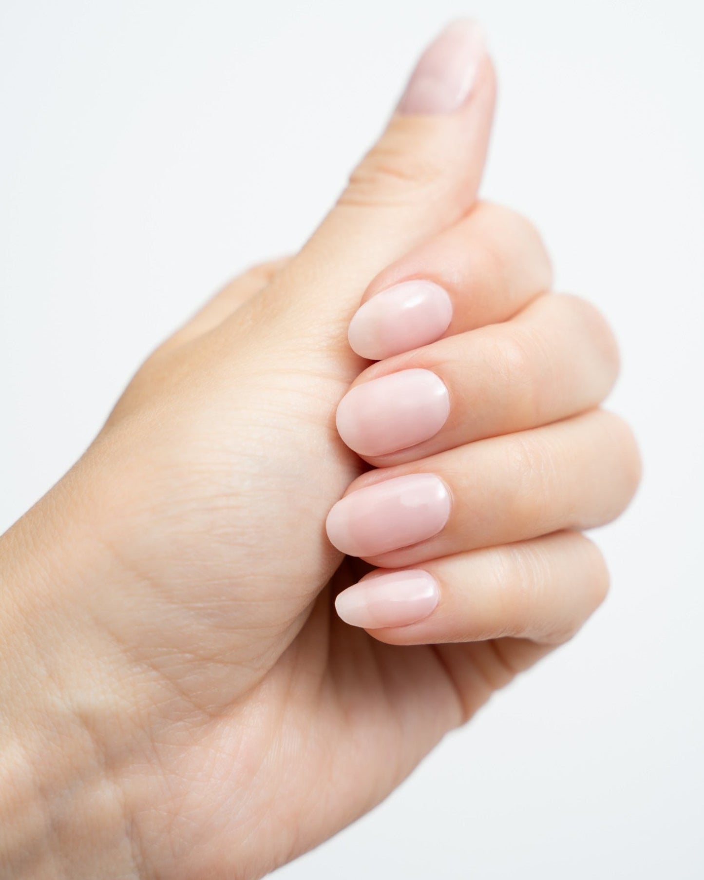 Glossy Gel - Sheer Pink - Gel Límmiðar