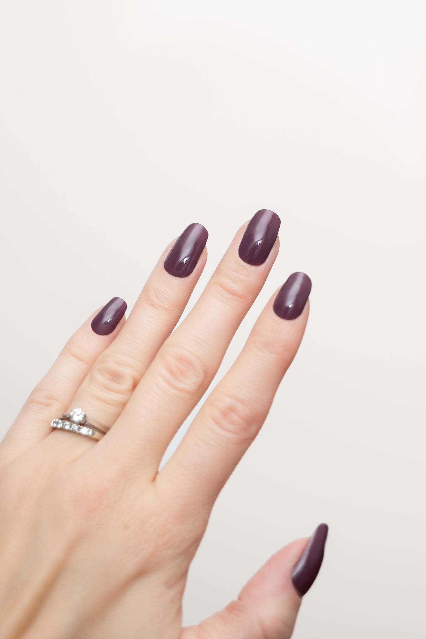 Glossy Gel - Perfect Plum - Gel Límmiðar