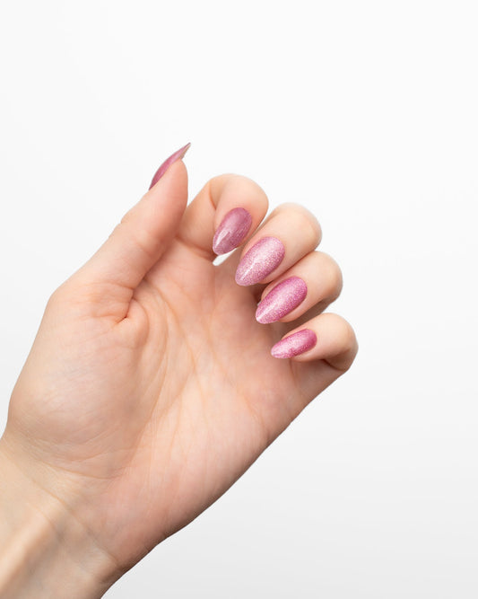 Glossy Gel - Pink Stardust - Gel Límmiðar