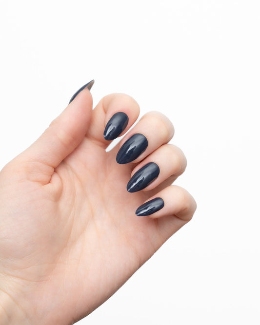 Glossy Gel - Midnight Blue - Gel Límmiðar