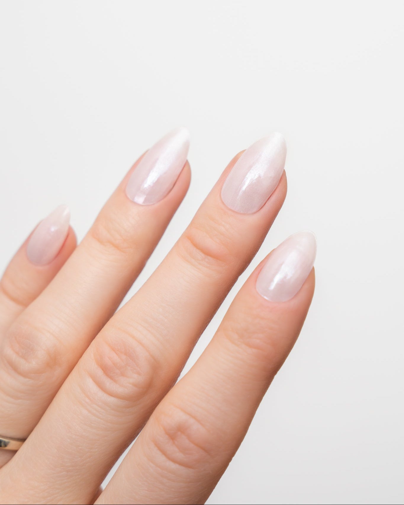 Glossy Gel - Frosted Pink - Gel Límmiðar