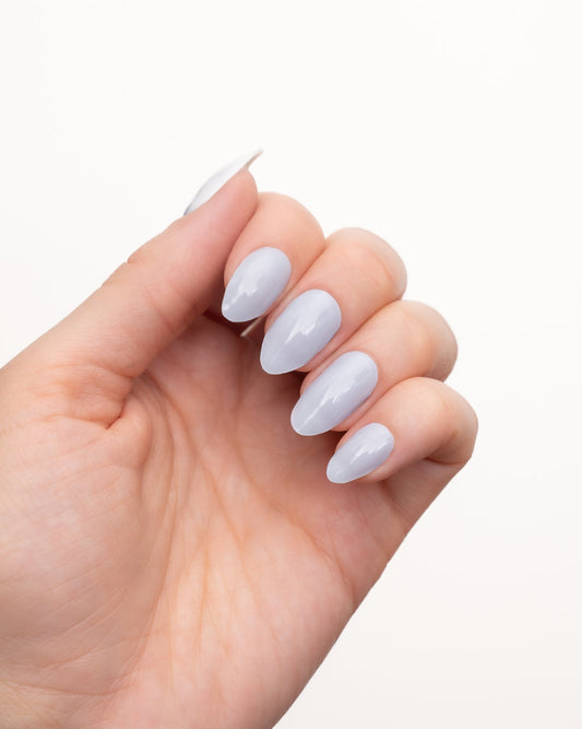 Glossy Gel - Dusty Blue - Gel Límmiðar