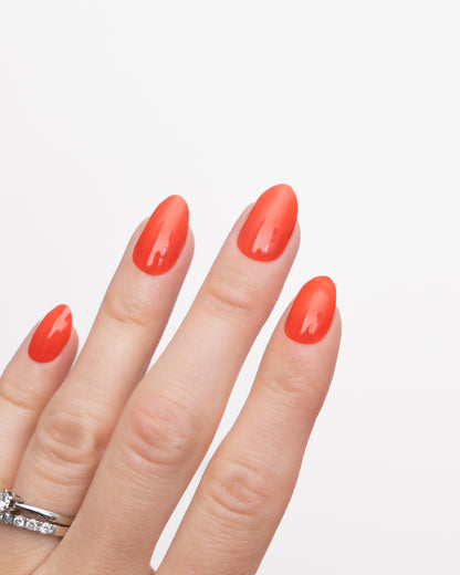 Glossy Gel - Coral Pop - Gel Límmiðar