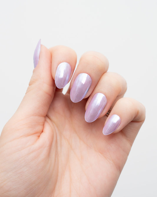 Glossy Gel - Lilac Glaze - Gel Límmiðar