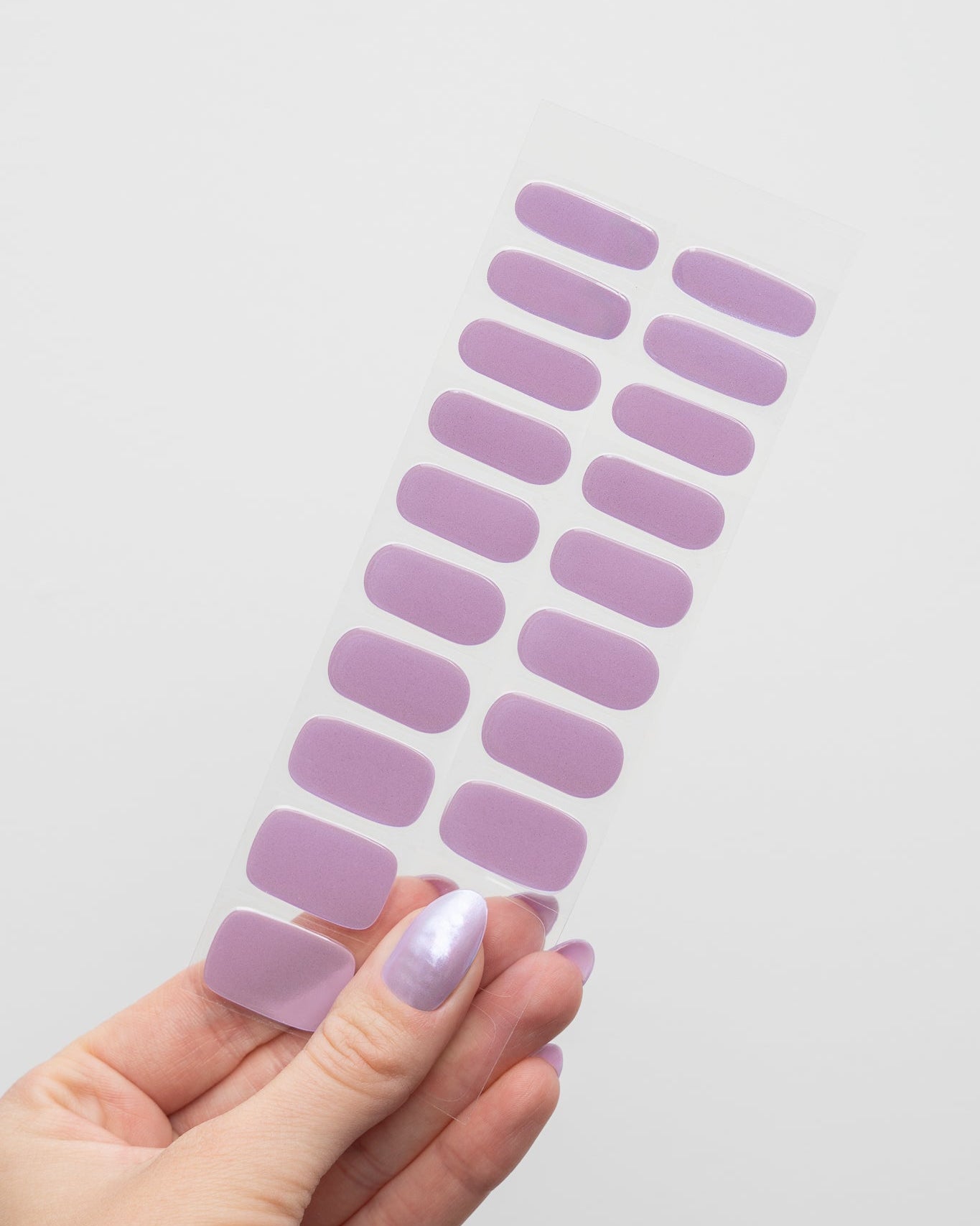 Glossy Gel - Lilac Glaze - Gel Límmiðar