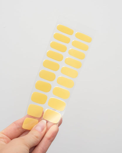 Glossy Gel - Lemon Glaze - Gel Límmiðar