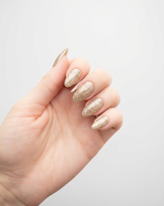 Glossy Gel - Gold Dust - Gel Límmiðar