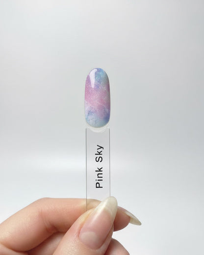 Glossy Gel - Pink Sky - Gel Límmiðar