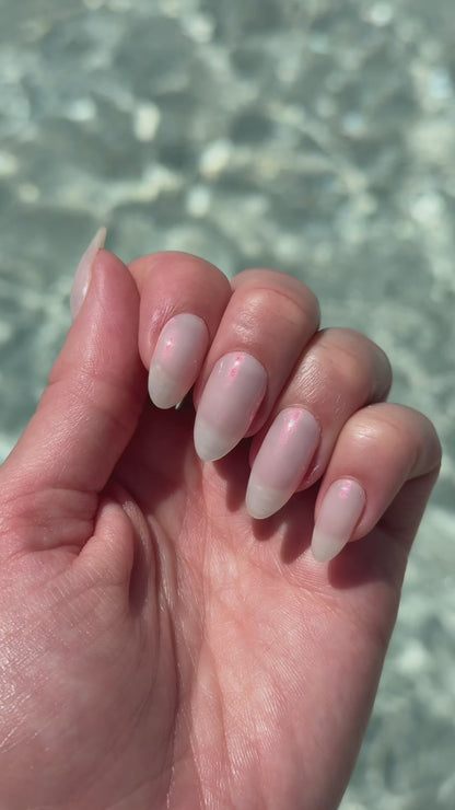 Glossy Gel - Pink Pearl - Gel Límmiðar
