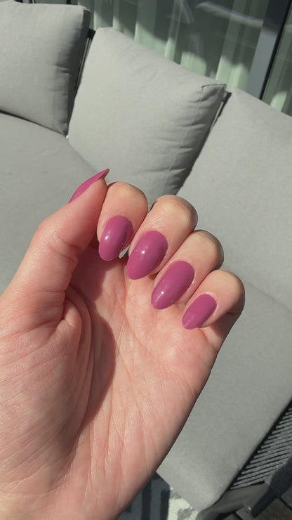 Glossy Gel - Berry Rose - Gel Límmiðar