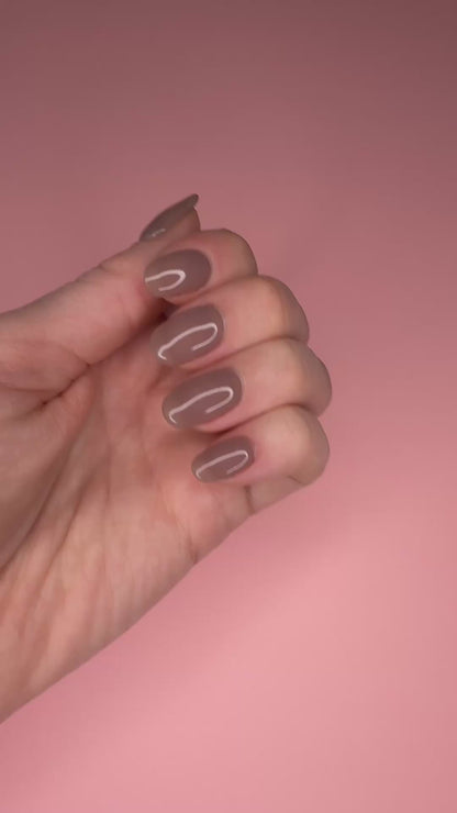 Glossy Gel - Truffle Taupe - Gel Límmiðar