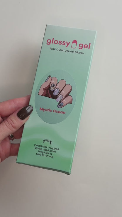 Glossy Gel - Mystic Ocean - Gel Límmiðar