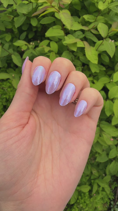 Glossy Gel - Lilac Glaze - Gel Límmiðar