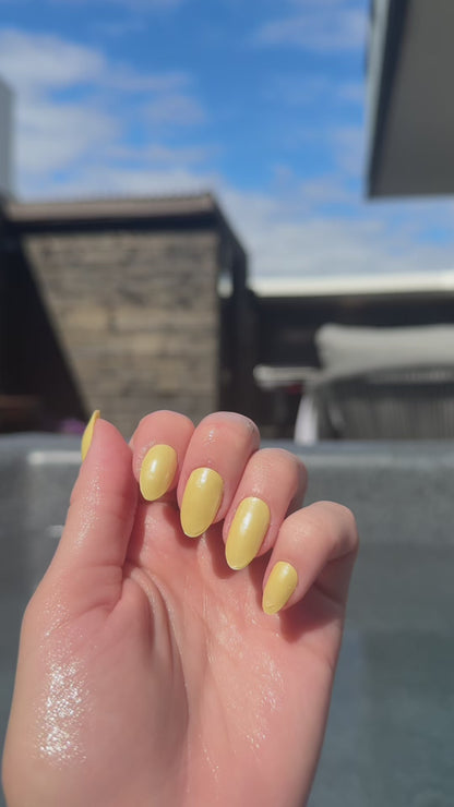 Glossy Gel - Lemon Glaze - Gel Límmiðar