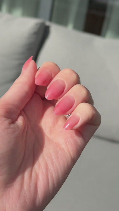 Glossy Gel - Pink Ombre - Gel Límmiðar