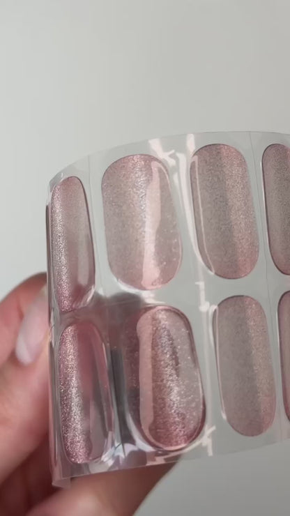 Glossy Gel - Sparkling Rosé - Gel Límmiðar