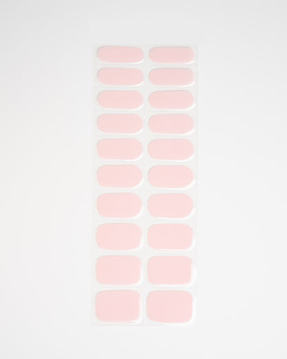 Glossy Gel - Sheer Pink - Gel Límmiðar